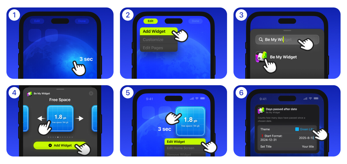 Quick visual guide: how to add and configure widgets on iPhone in a few steps