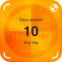 Day Counter After Date Widget for iPhone cover