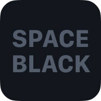Space Black Widget Themes cover