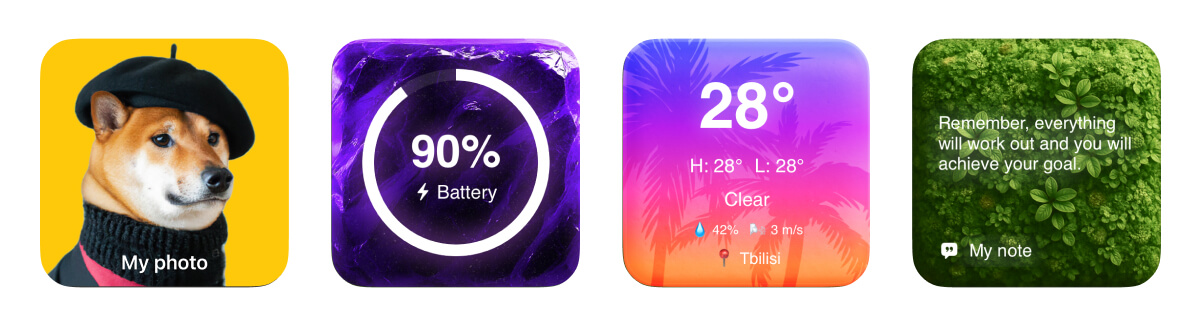 Cozy theme design elements and warm color palettes