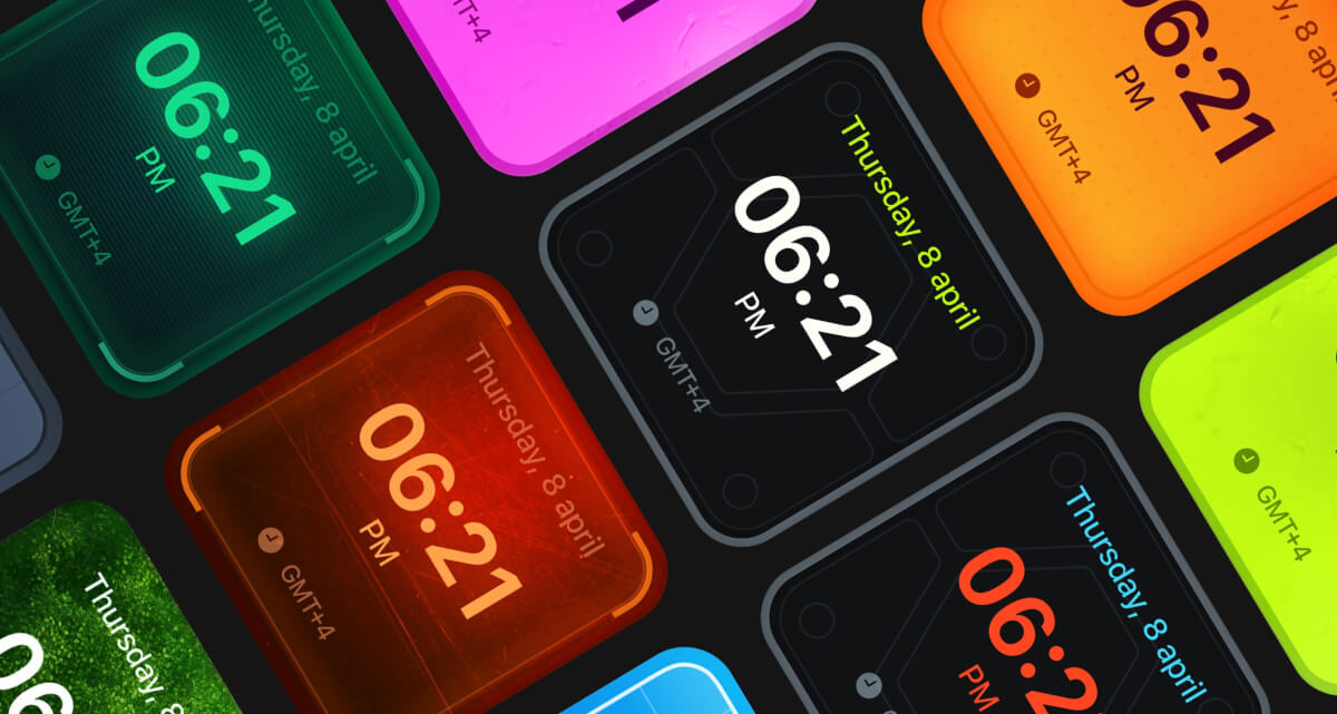 iOS widget automation dashboard with smart stacks and tint modes