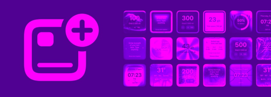 Habit tracker widgets showing streaks and routines on iPhone home screen