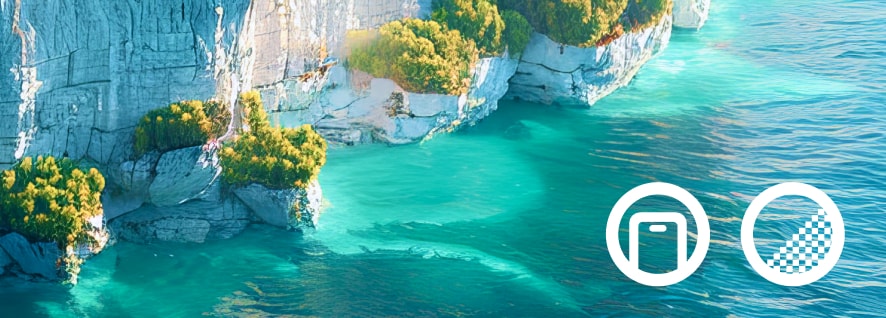 Ocean breeze widget themes with seafoam colors on iPhone home screen