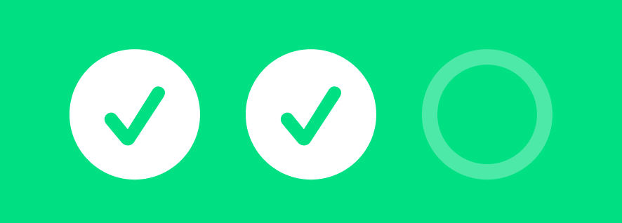 Packing checklist widgets on iPhone home screen