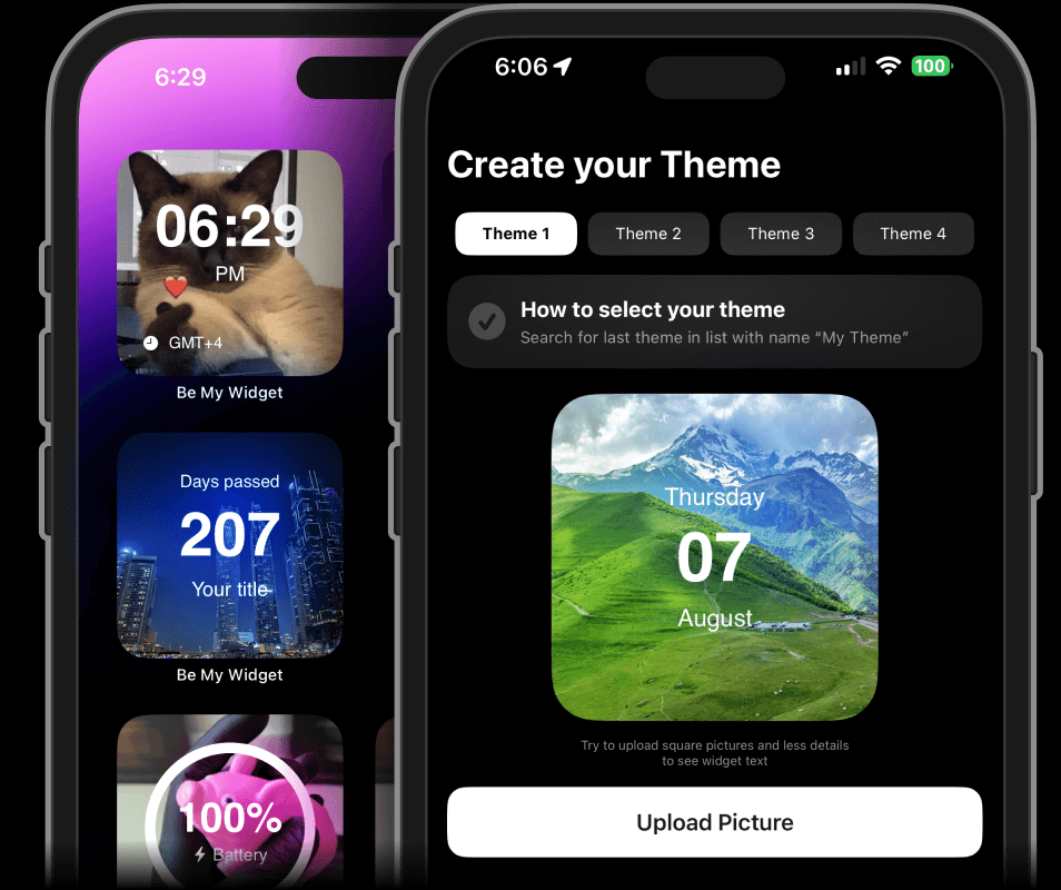 Theme preview